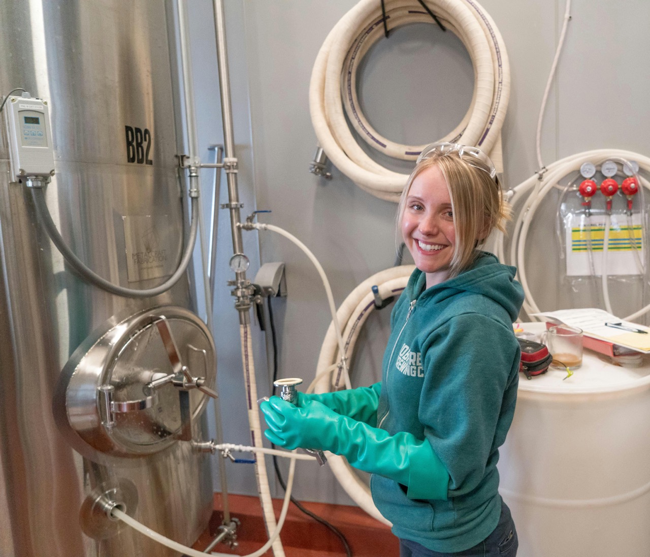 Brewery quality control and standards management in brewing facility